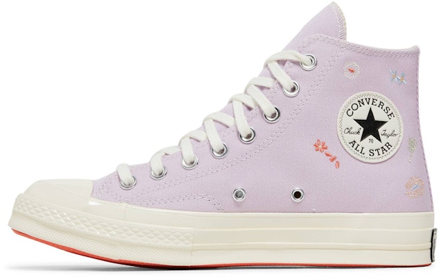 (W) Converse Chuck 70 High 'Corak Bunga Sulam - Pale Amethyst' A01584C Lookbook (W) Converse Chuck 70 High 'Corak Bunga Sulam - Pale Amethyst' A01584C