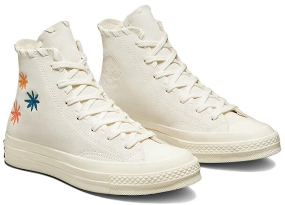 (Women) Converse Chuck 70 High 'Embroidered Floral - Egret' A04298C Lookbook (Women) Converse Chuck 70 High 'Embroidered Floral - Egret' A04298C