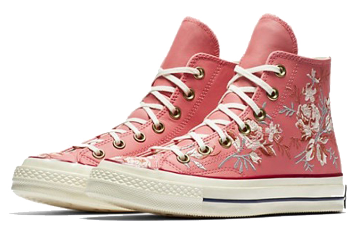 Lookbook (W) Converse Chuck 70 High 'Bordir Floral - Pink Coral' 561652C