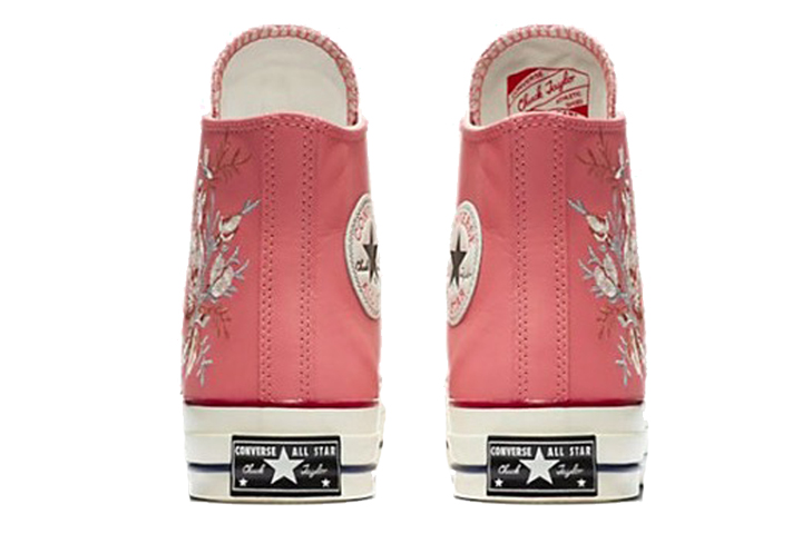 Shop (W) Converse Chuck 70 High 'Bordir Floral - Pink Coral' 561652C