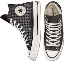 (W) Converse Chuck 70 高筒「千鳥格亮面 - 黑色」 A04277C Shop (W) Converse Chuck 70 高筒「千鳥格亮面 - 黑色」 A04277C