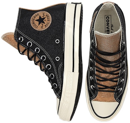 (W) 匡威Chuck 70高帮 '冰闪黑色' 572265C Purchase (W) 匡威Chuck 70高帮 '冰闪黑色' 572265C