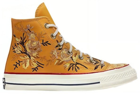 (女款)Converse Chuck 70 高筒 'Parkway Floral Embroidery - Turmeric Gold' 561651C Order (女款)Converse Chuck 70 高筒 'Parkway Floral Embroidery - Turmeric Gold' 561651C