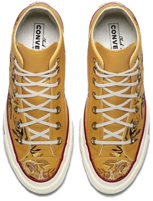 (女款)Converse Chuck 70 高筒 'Parkway Floral Embroidery - Turmeric Gold' 561651C Lookbook (女款)Converse Chuck 70 高筒 'Parkway Floral Embroidery - Turmeric Gold' 561651C