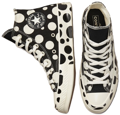 (Women) Converse Chuck 70 High 'Polka Dots - Black' A01182C Shop (Women) Converse Chuck 70 High 'Polka Dots - Black' A01182C