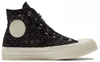 (W) チャック70 ハイ "黒ラメクロシェ" 570784C Order (W) チャック70 ハイ "黒ラメクロシェ" 570784C