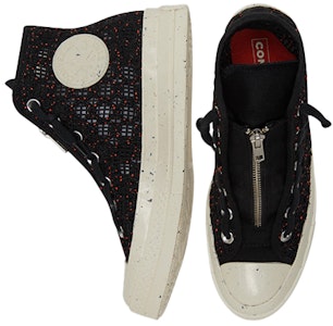 (W) Converse Chuck 70 Tinggi 'Speckled Black Crochet' 570784C Shop (W) Converse Chuck 70 Tinggi 'Speckled Black Crochet' 570784C