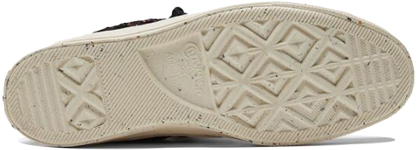 (W) Converse Chuck 70 Tinggi 'Speckled Black Crochet' 570784C Details for (W) Converse Chuck 70 Tinggi 'Speckled Black Crochet' 570784C