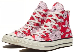 (W) 匡威Chuck 70高帮‘复古花卉-大学红’ 568373C Lookbook (W) 匡威Chuck 70高帮‘复古花卉-大学红’ 568373C