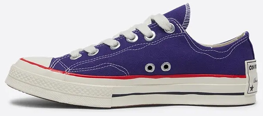 Converse Chuck 70 Ox Casual Sneakers Purple Purple color A10351C Lookbook Converse Chuck 70 Ox Casual Sneakers Purple Purple color A10351C