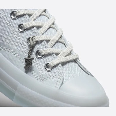 (Women) Converse Chuck 70 OX Ghosted Grey  Casual Shoes Gray color Gray color A10078C Details for (Women) Converse Chuck 70 OX Ghosted Grey  Casual Shoes Gray color Gray color A10078C