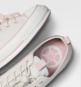 (W) Converse Chuck 70 Ox Putih Vintage/Static Pink Kasut Santai Putih Merah Jambu A10081C Purchase (W) Converse Chuck 70 Ox Putih Vintage/Static Pink Kasut Santai Putih Merah Jambu A10081C