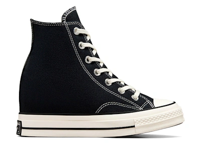 (Women) Converse Chuck 70 Wedge Platform High 'Black Egret'