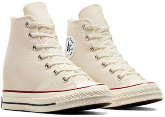 (W) Converse Chuck 70 Wedge Platform High 'Egret' Wanita Tinggi Terbaru A12562C Shop (W) Converse Chuck 70 Wedge Platform High 'Egret' Wanita Tinggi Terbaru A12562C