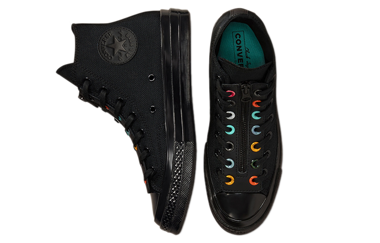 Shop (Women) Converse Chuck 70 Zip High 'Surface Fusion - Black' 571430C