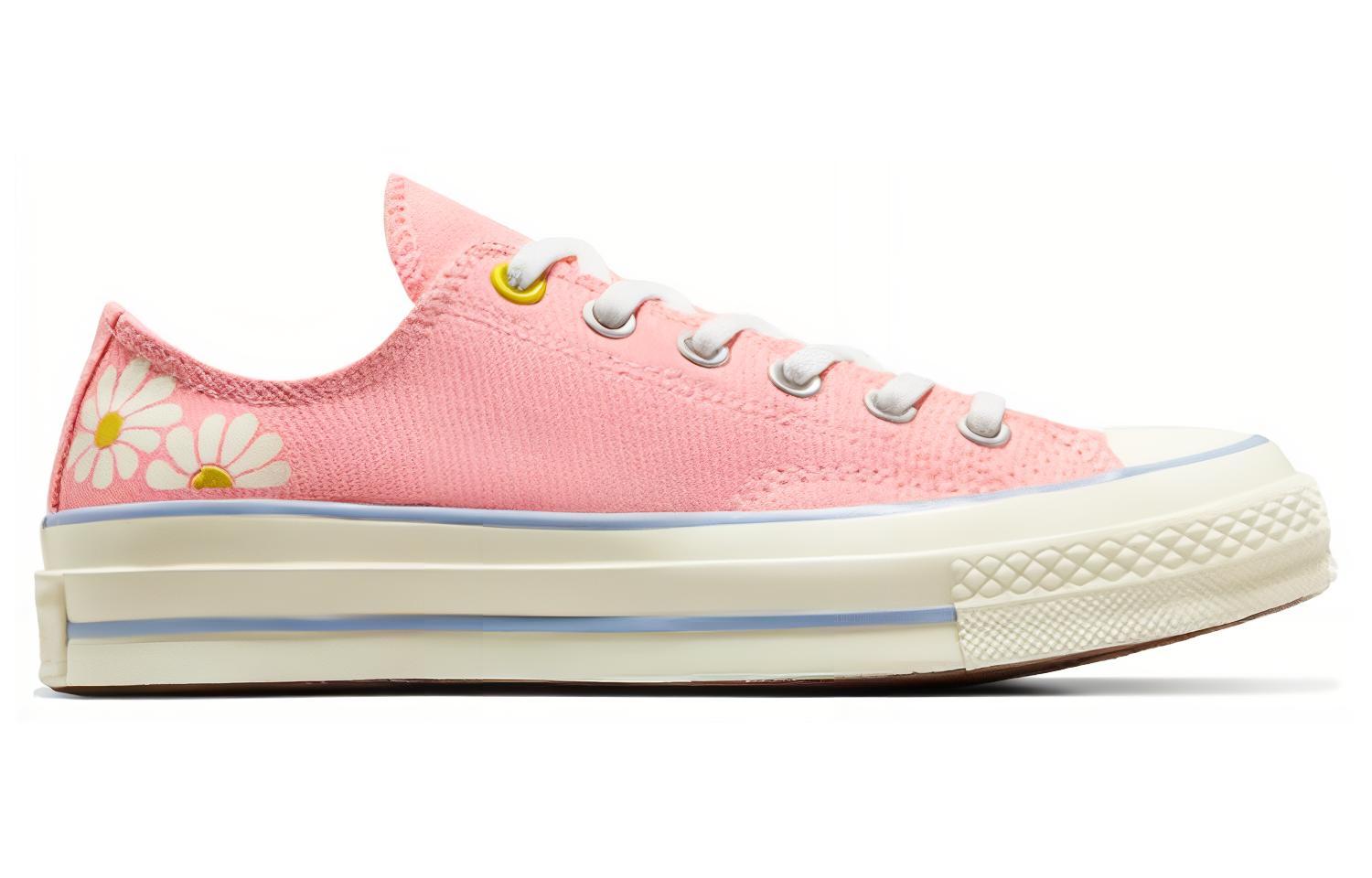 Order (W) Converse Chuck 70s Daisy 'Pink White' Sepatu Pink Putih A09107C