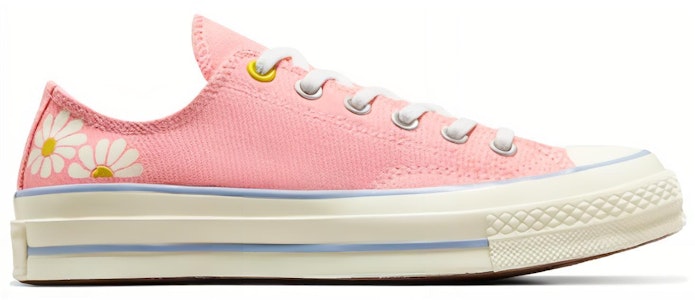 (W) Converse Chuck 70s Daisy 'Pink White' Sepatu Pink Putih A09107C Order (W) Converse Chuck 70s Daisy 'Pink White' Sepatu Pink Putih A09107C