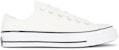 (Women) CONVERSE Chuck 70s Low Ox Egret/White/Vintage White  Casual Shoes White White color White color A09825C