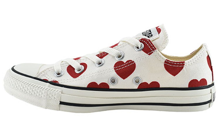 (Women) Converse Chuck All Star Fullhearts Ox 'White Red' 5SC237