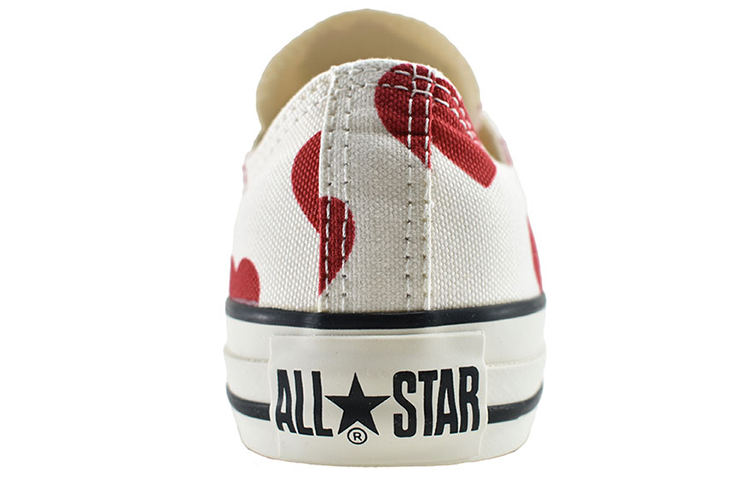 Shop Converse Chuck All Star Fullhearts Ox 女款 白紅 愛心 情人節