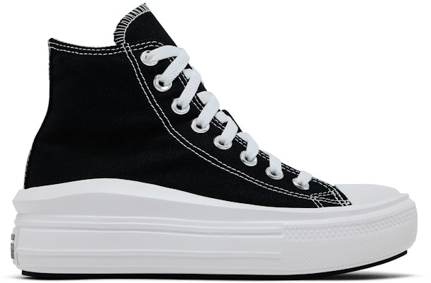 (Women) Converse Chuck Taylor All-Star Move Hi 'Black' 568497C Buy (Women) Converse Chuck Taylor All-Star Move Hi 'Black' 568497C