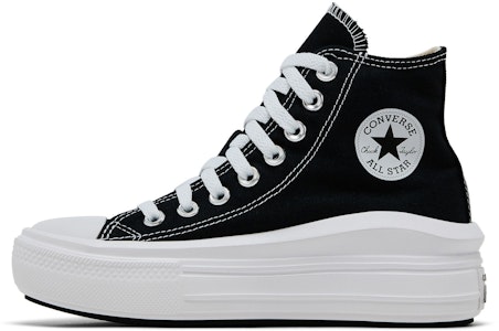 (W) Converse Chuck Taylor All-Star Move 高筒鞋 '黑色' 568497C Lookbook (W) Converse Chuck Taylor All-Star Move 高筒鞋 '黑色' 568497C