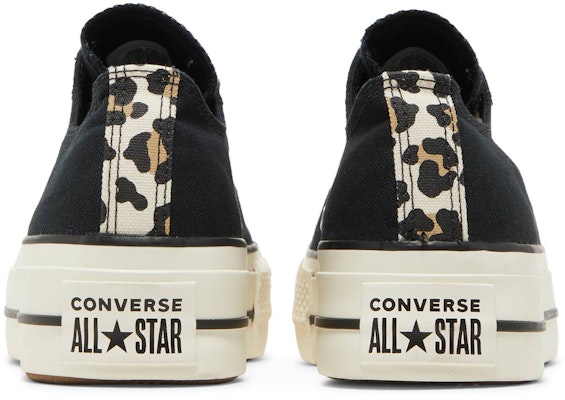 (W) Converse Chuck Taylor All Platform Low 'Hitam Harimau Bintang' 570773C Details for (W) Converse Chuck Taylor All Platform Low 'Hitam Harimau Bintang' 570773C