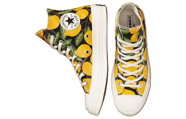 (W) Converse Chuck Taylor All Star 1970s 'Black Yellow Green' 圖 4