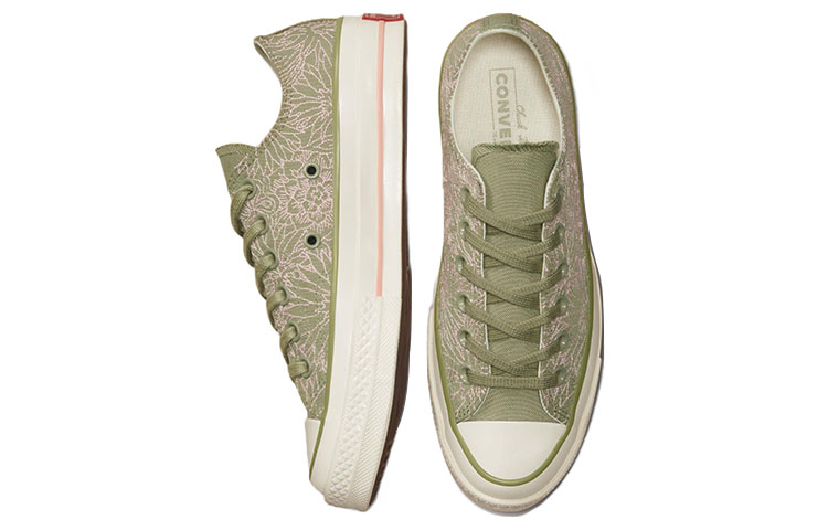 (W) Converse Chuck Taylor All Star 1970s 'Embroidered Desert Floral Green' 圖 4