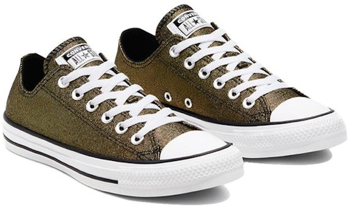 (W) Converse Chuck Taylor All Star 1970-an Sepatu Kanvas Emas 568589C Lookbook (W) Converse Chuck Taylor All Star 1970-an Sepatu Kanvas Emas 568589C