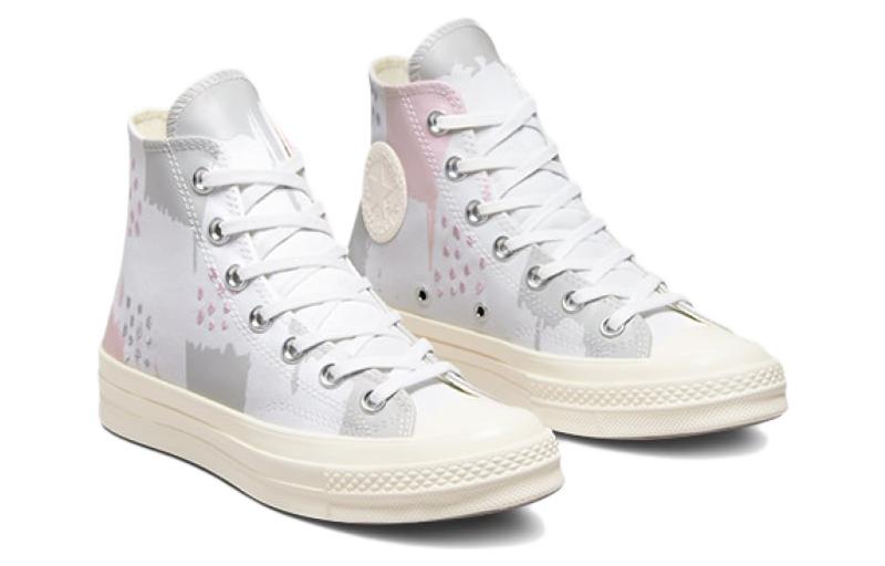 Lookbook (W) Converse Chuck Taylor All Star 1970s High 'Antideslizante Blanco Gris Rosa' A04214C