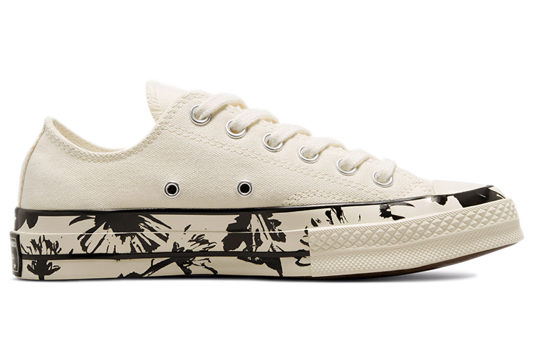(W) Converse Chuck Taylor All Star 1970s Canvas Shoe Ivory/Black 圖 2
