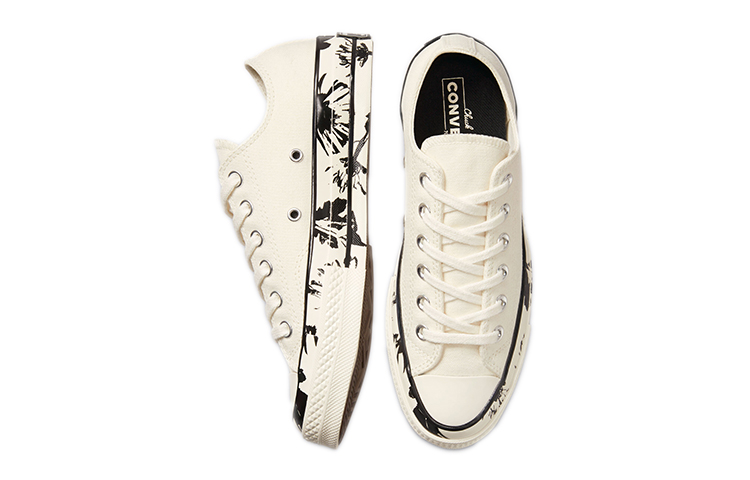 (W) Converse Chuck Taylor All Star 1970s Canvas Shoe Ivory/Black 圖 5