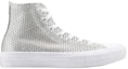 Order (W) Converse Chuck Taylor All Star 2 Tinggi 'Perforated Metallic Silver' 555798C