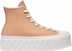 (Women) Converse Chuck Taylor All Star 2X Platform High 'Cozy Sherpa - Vachetta Beige' 573073C (Women) Converse Chuck Taylor All Star 2X Platform High 'Cozy Sherpa - Vachetta Beige' 573073C