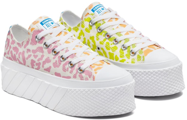 (W) 匡威Chuck Taylor All Star 2X Platform Low 'Welcome to the Wild' 低帮厚底款 572233C Lookbook (W) 匡威Chuck Taylor All Star 2X Platform Low 'Welcome to the Wild' 低帮厚底款 572233C