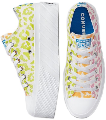(W) 匡威Chuck Taylor All Star 2X Platform Low 'Welcome to the Wild' 低帮厚底款 572233C Shop (W) 匡威Chuck Taylor All Star 2X Platform Low 'Welcome to the Wild' 低帮厚底款 572233C