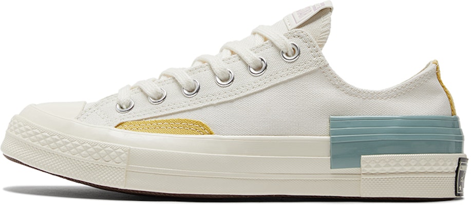 (W) 匡威1970s复古高帮帆布鞋米白蓝配色 572445C Buy (W) 匡威1970s复古高帮帆布鞋米白蓝配色 572445C