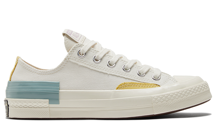 Order (W) 匡威1970s复古高帮帆布鞋米白蓝配色 572445C