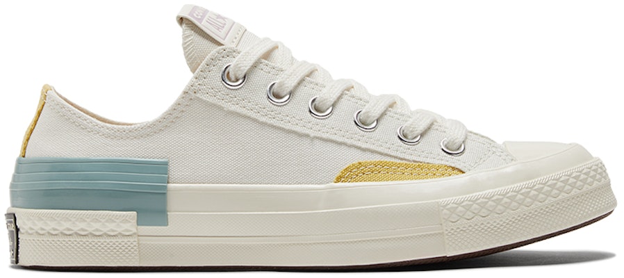 (W) 匡威1970s复古高帮帆布鞋米白蓝配色 572445C Order (W) 匡威1970s复古高帮帆布鞋米白蓝配色 572445C