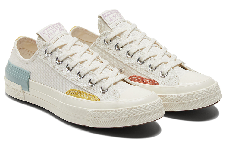 Lookbook (W) 匡威1970s复古高帮帆布鞋米白蓝配色 572445C