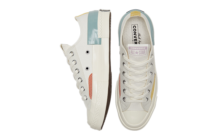 Purchase (W) 匡威1970s复古高帮帆布鞋米白蓝配色 572445C