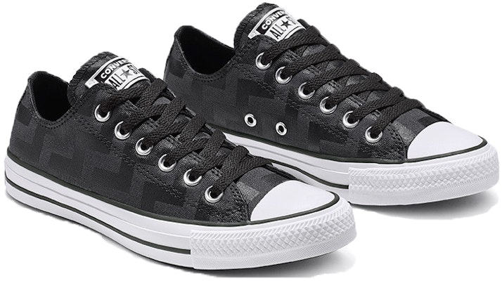 (W) コンバース チャックテイラー オールスター OX ブラック/ホワイト 565437C Lookbook (W) コンバース チャックテイラー オールスター OX ブラック/ホワイト 565437C