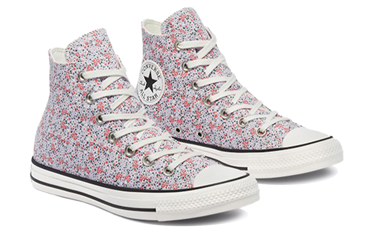 Lookbook 匡威 Chuck Taylor All Star 女款 碎花粉