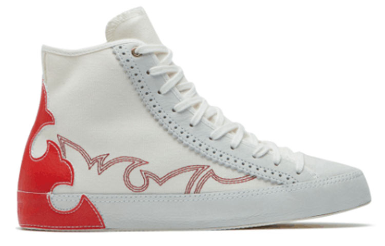 Order (W) Converse Chuck Taylor All Star Sasha High Top Lona Egret Rojo 565003C