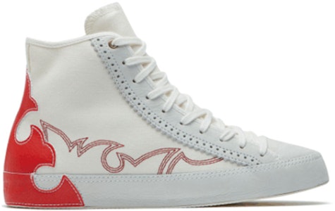 (W) Converse Chuck Taylor All Star Sasha High Top Lona Egret Rojo 565003C Order (W) Converse Chuck Taylor All Star Sasha High Top Lona Egret Rojo 565003C