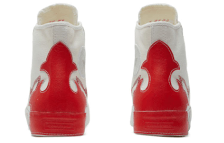 Purchase (W) Converse Chuck Taylor All Star Sasha High Top Lona Egret Rojo 565003C