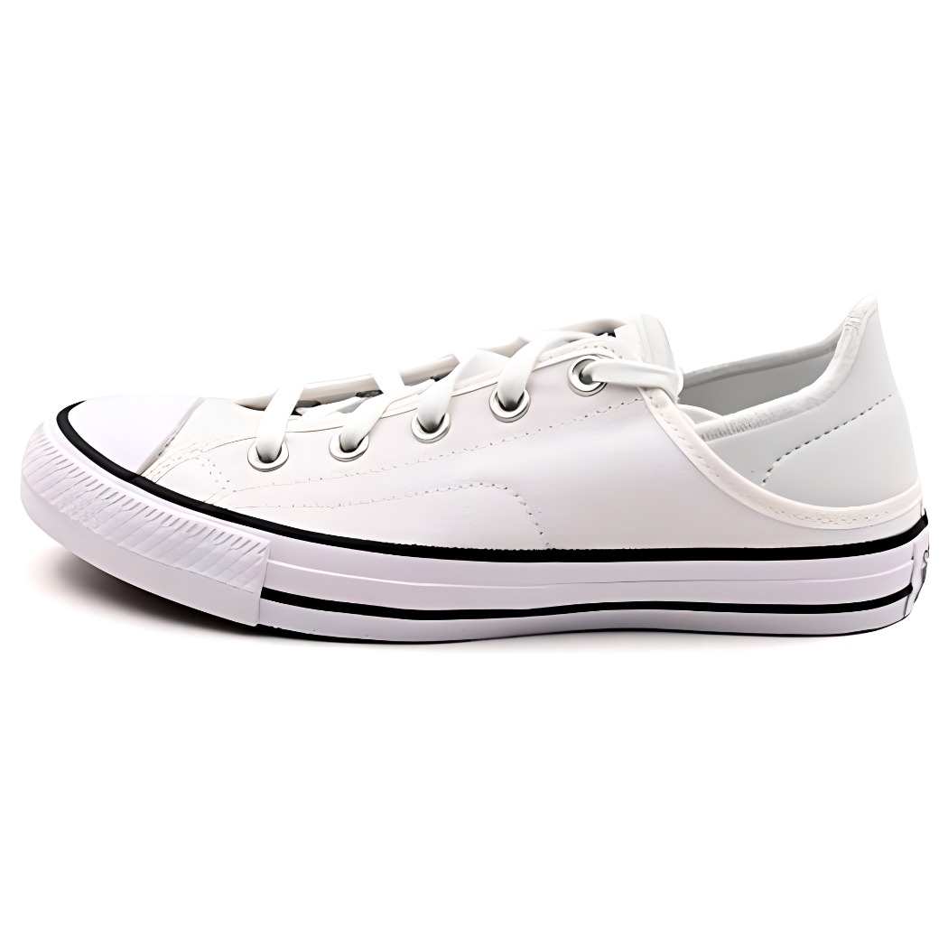 Buy Converse Chuck Taylor All Star 耐磨透氣 低筒 帆布鞋 女款 白色