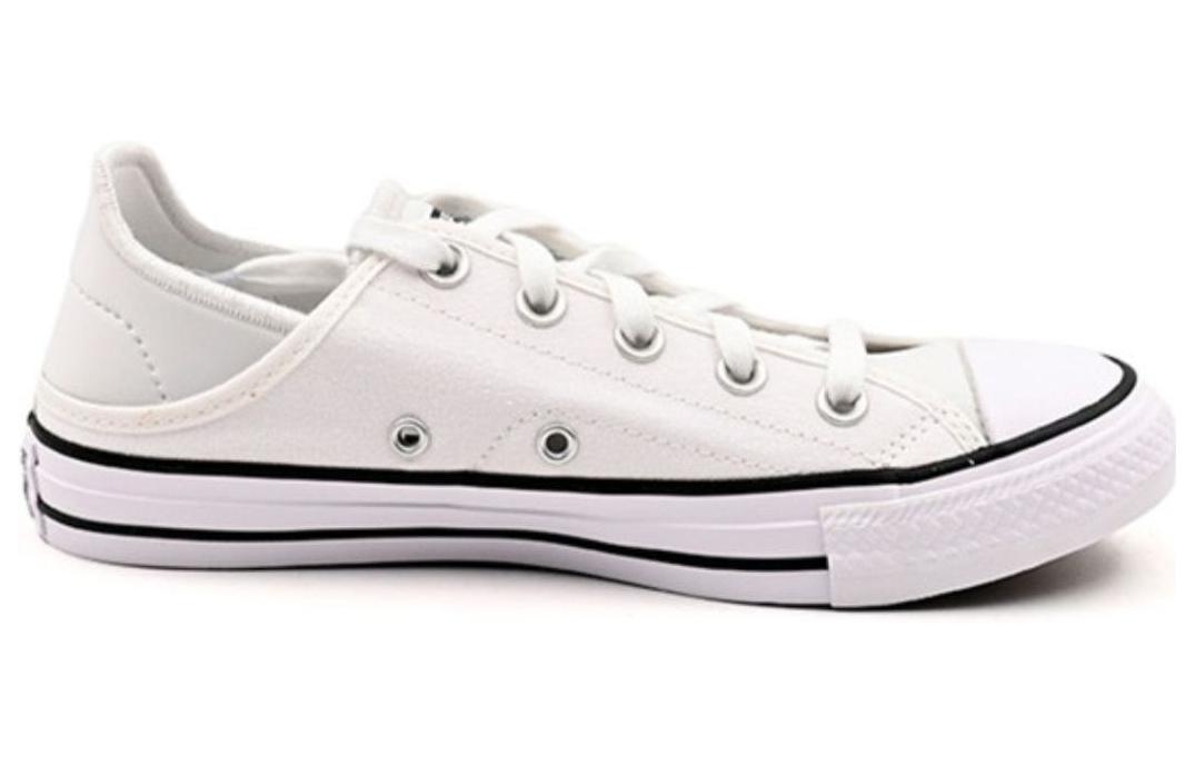 Order Converse Chuck Taylor All Star 耐磨透氣 低筒 帆布鞋 女款 白色