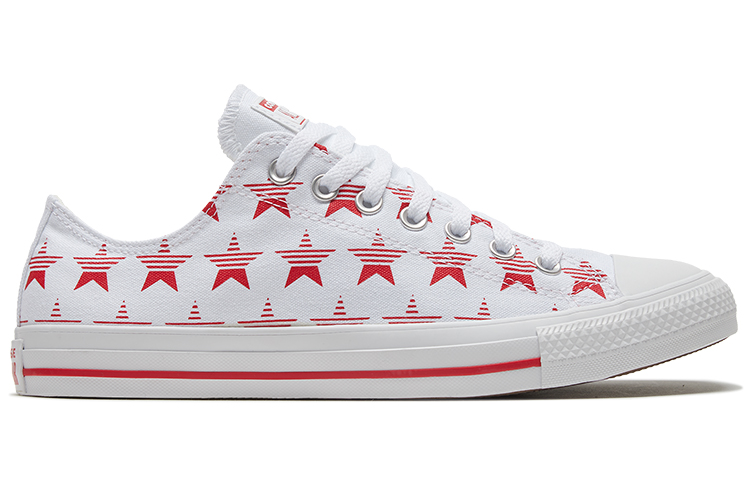Converse Chuck Taylor All Star Red Star 'White Red' 圖 2